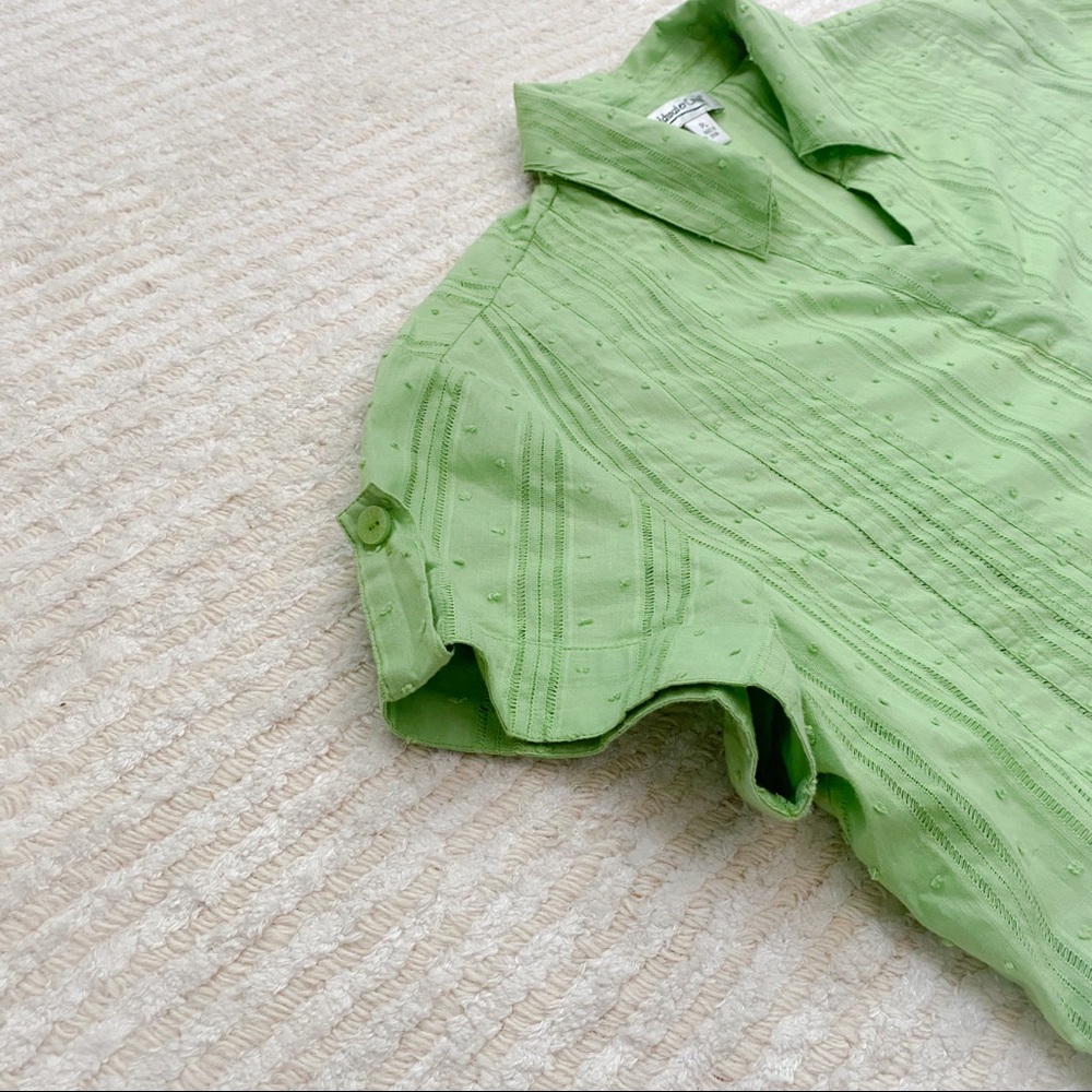 Coldwater Creek short sleeve blouse - Picture 6 of 12